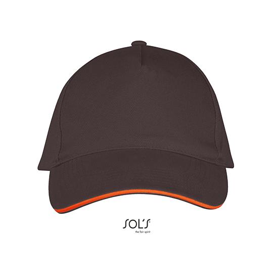 Dark Grey (Solid) Orange