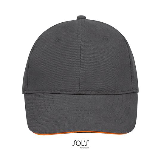 Grey (Solid) Orange
