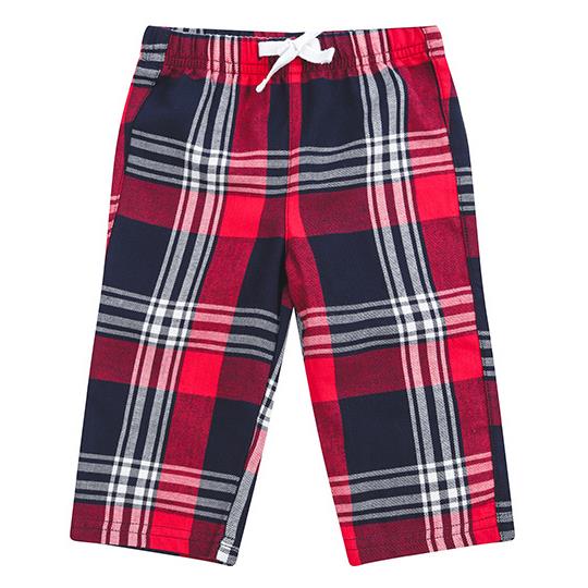Red-Navy Check