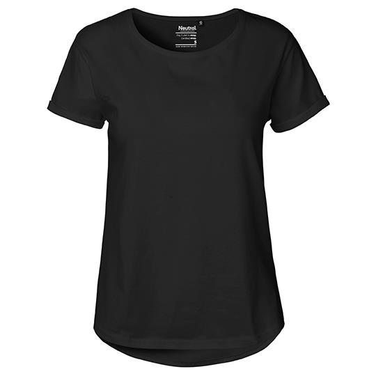 Ladies´ Roll Up Sleeve T-Shirt