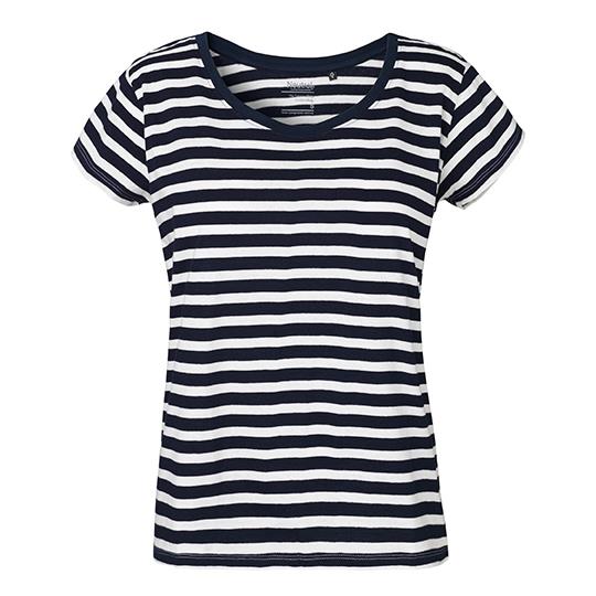 White - Navy (Striped)
