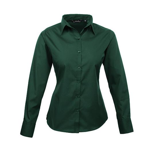 Women´s Poplin Long Sleeve Blouse