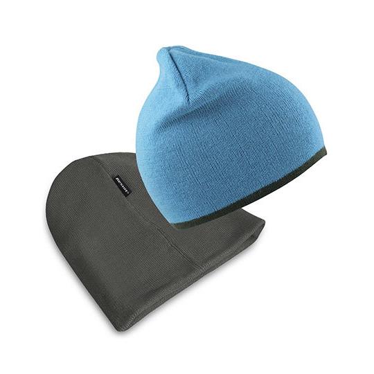 Soft Feel Cuffless Reversible Beanie