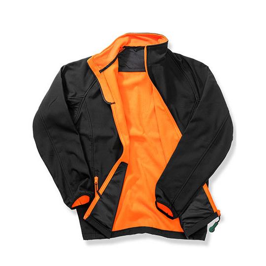 Men´s Printable Softshell Jacket with Recycled Fleece Inner