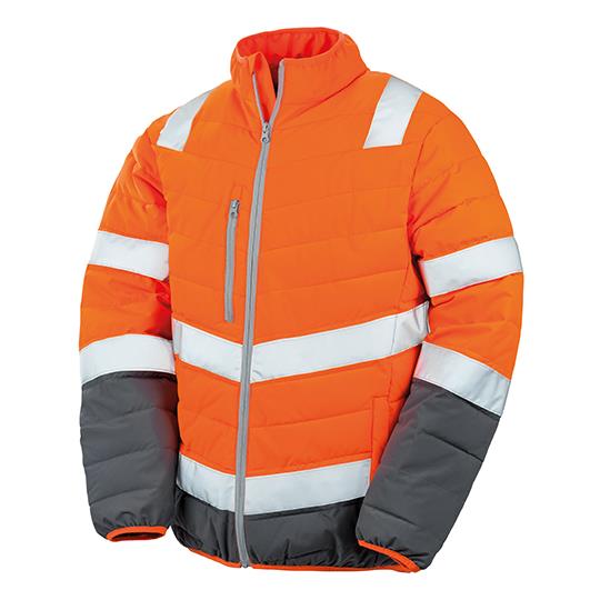 Fluorescent Orange Grey