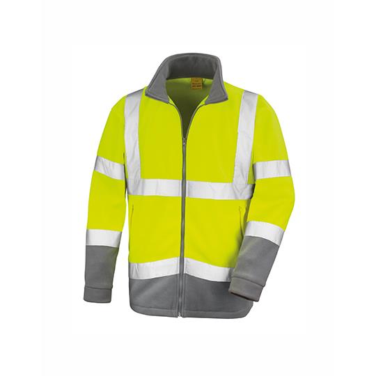 Fluorescent Yellow Workguard Grey