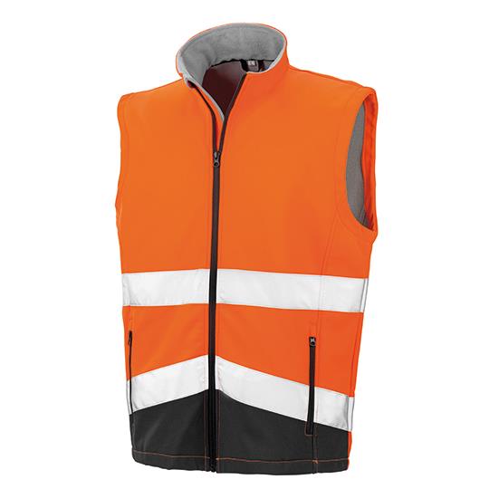 Fluorescent Orange Black