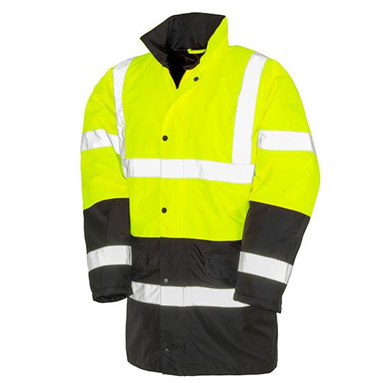 Fluorescent Yellow Black