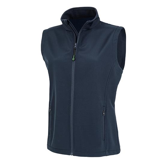 Women´s Recycled 2-Layer Printable Softshell Bodywarmer