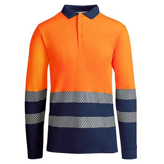 Navy Blue 55 Fluor Orange 223