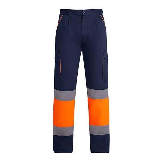 Navy Blue 55 Fluor Orange 223