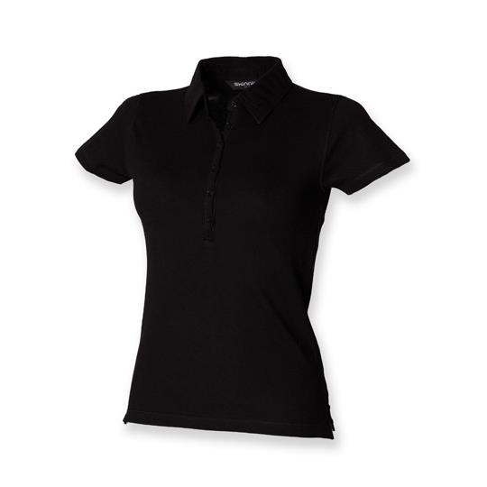 Women´s Short Sleeved Stretch Polo