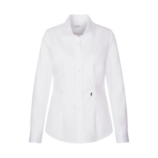 Women´s Blouse Slim Fit Fine Twill Longsleeve