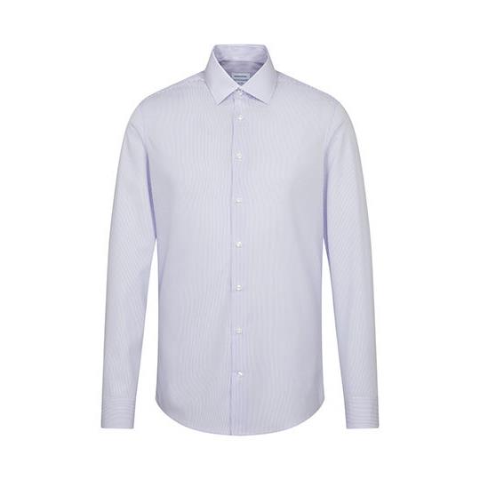 Men´s Shirt 2 Shaped Check/Stripes Long Sleeve