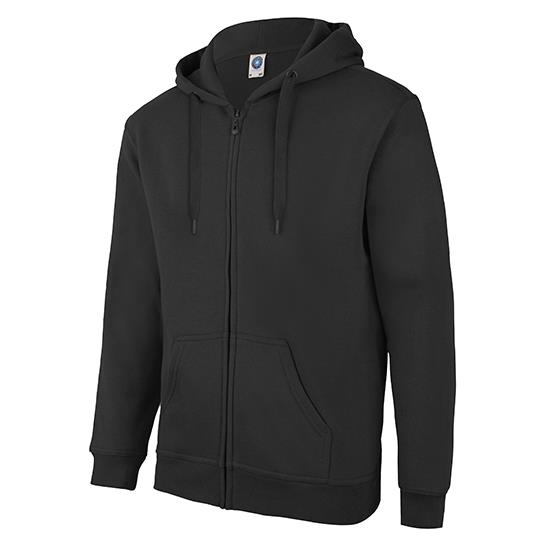 Zip Through Hooded Sweat Jacket