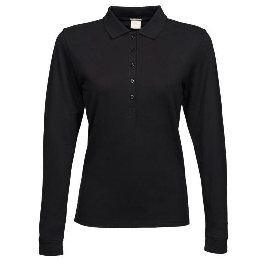 Women´s Luxury Stretch Long Sleeve Polo