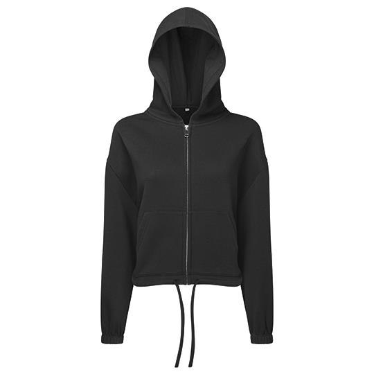 Women´s Recycled Drawstring Full-Zip Hoodie