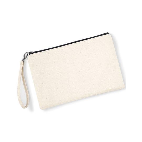 Canvas Wristlet Pouch