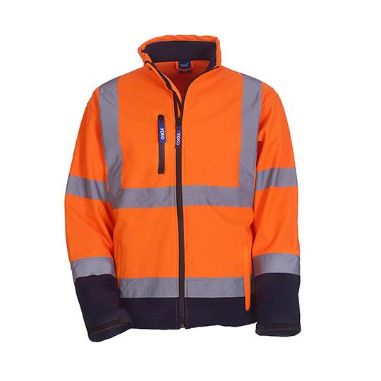 Hi-Vis Orange Navy