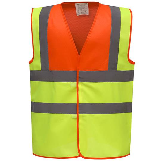 Orange Yoke Hi-Vis Yellow