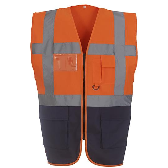 Hi-Vis Orange Navy