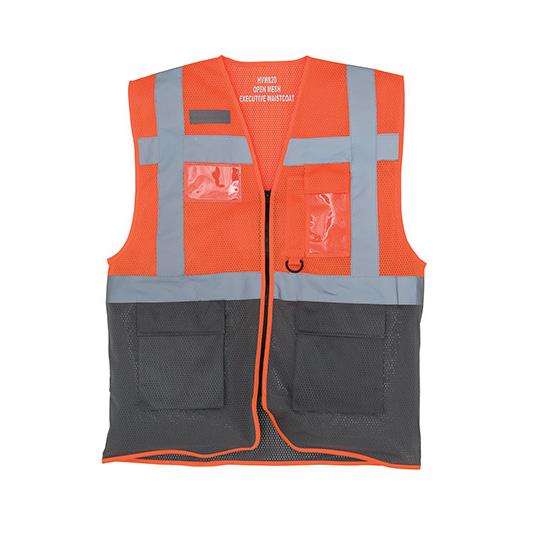 Hi-Vis Orange Grey