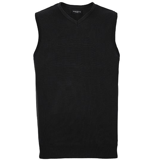 Men´s V-Neck Sleeveless Knitted Pullover