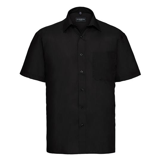Men´s Short Sleeve Classic Polycotton Poplin Shirt
