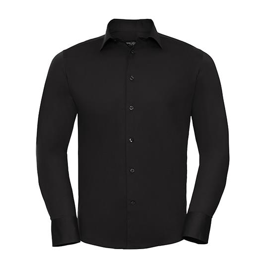 Men´s Long Sleeve Fitted Stretch Shirt