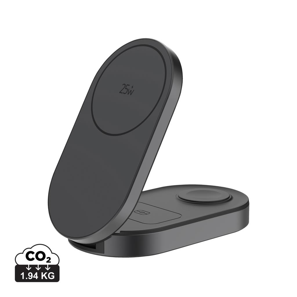 Quantum Ultra-Fast 3-in-1 25W faltbarer Wireless Charger