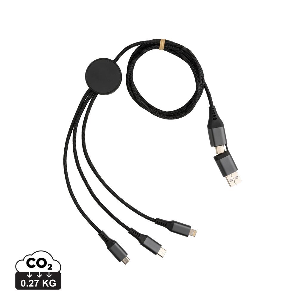 Terra 60W 120cm 6-in-1-Kabel aus RCS recyceltem Aluminium