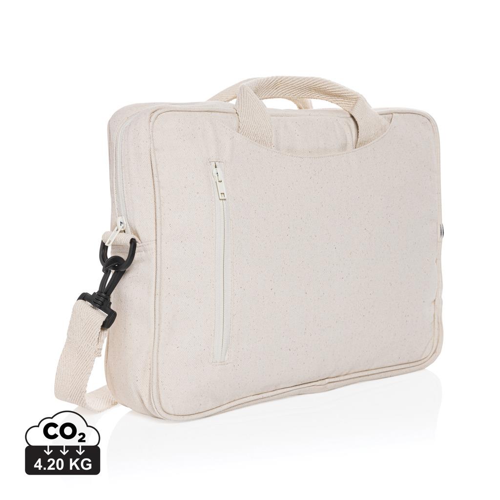 Laluka AWARE™ 15.4´ Laptop-Tasche aus recycelter Baumwolle