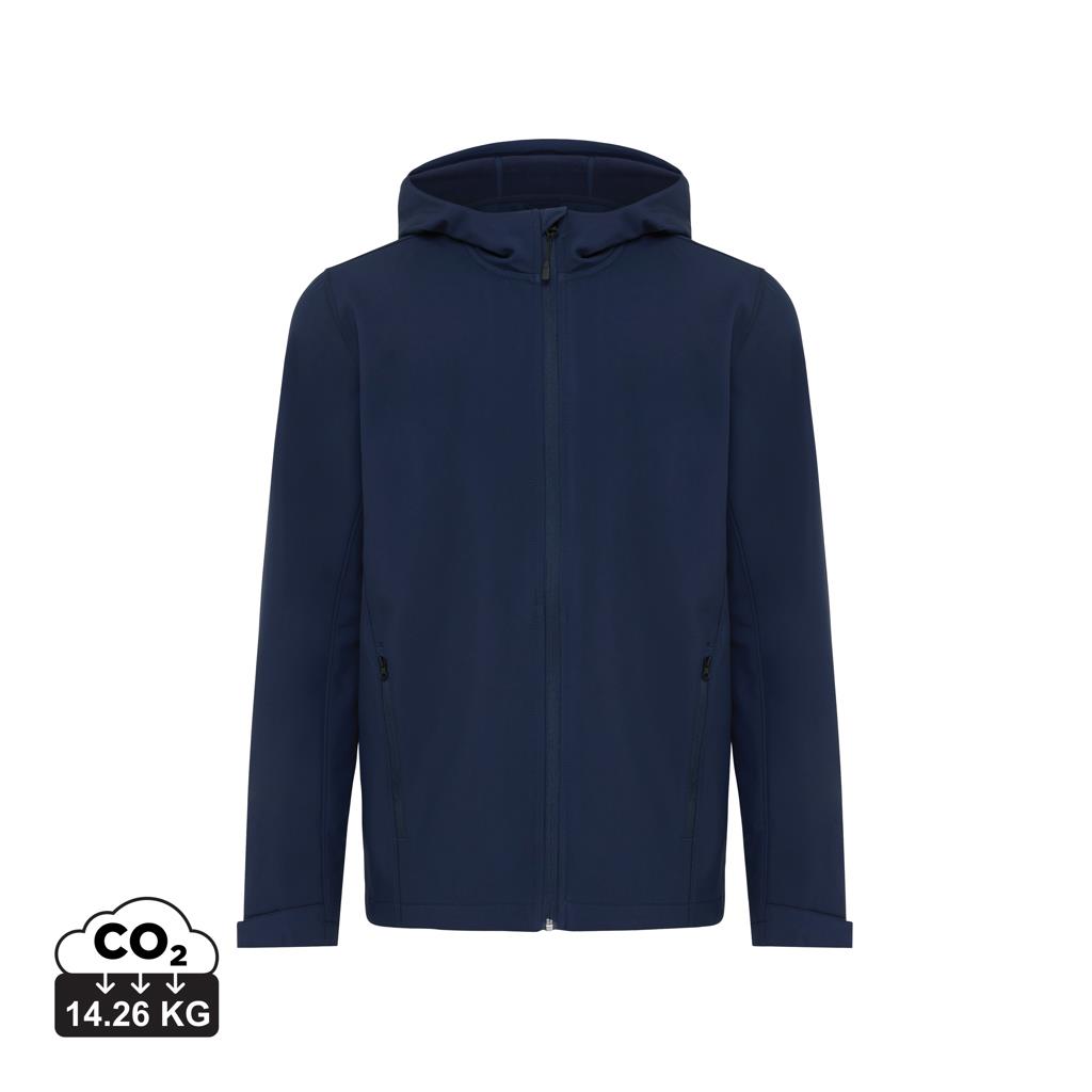 IQONIQ Makalu Herren Softshelljacke aus recyceltem Polyester