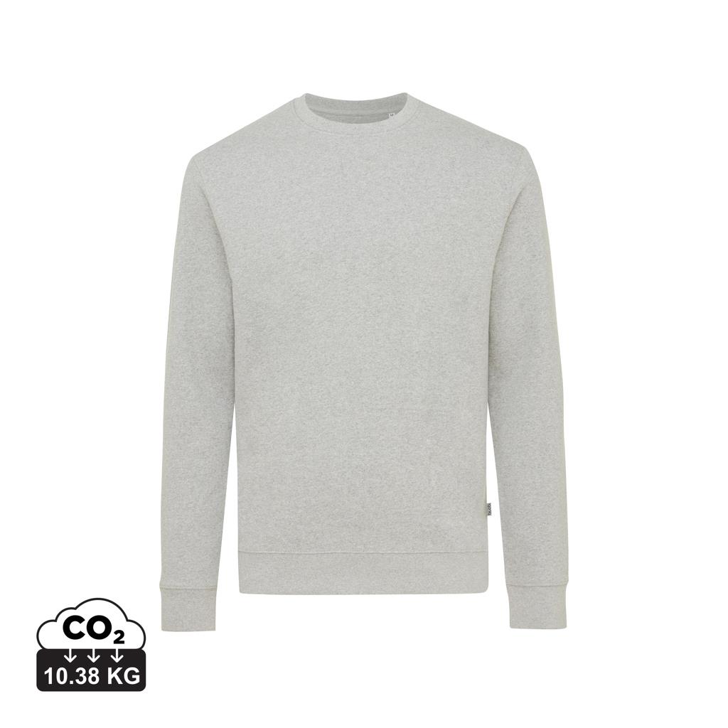 IQONIQ Denali ungefärbt. Rundhals-Sweater aus recycelter BW