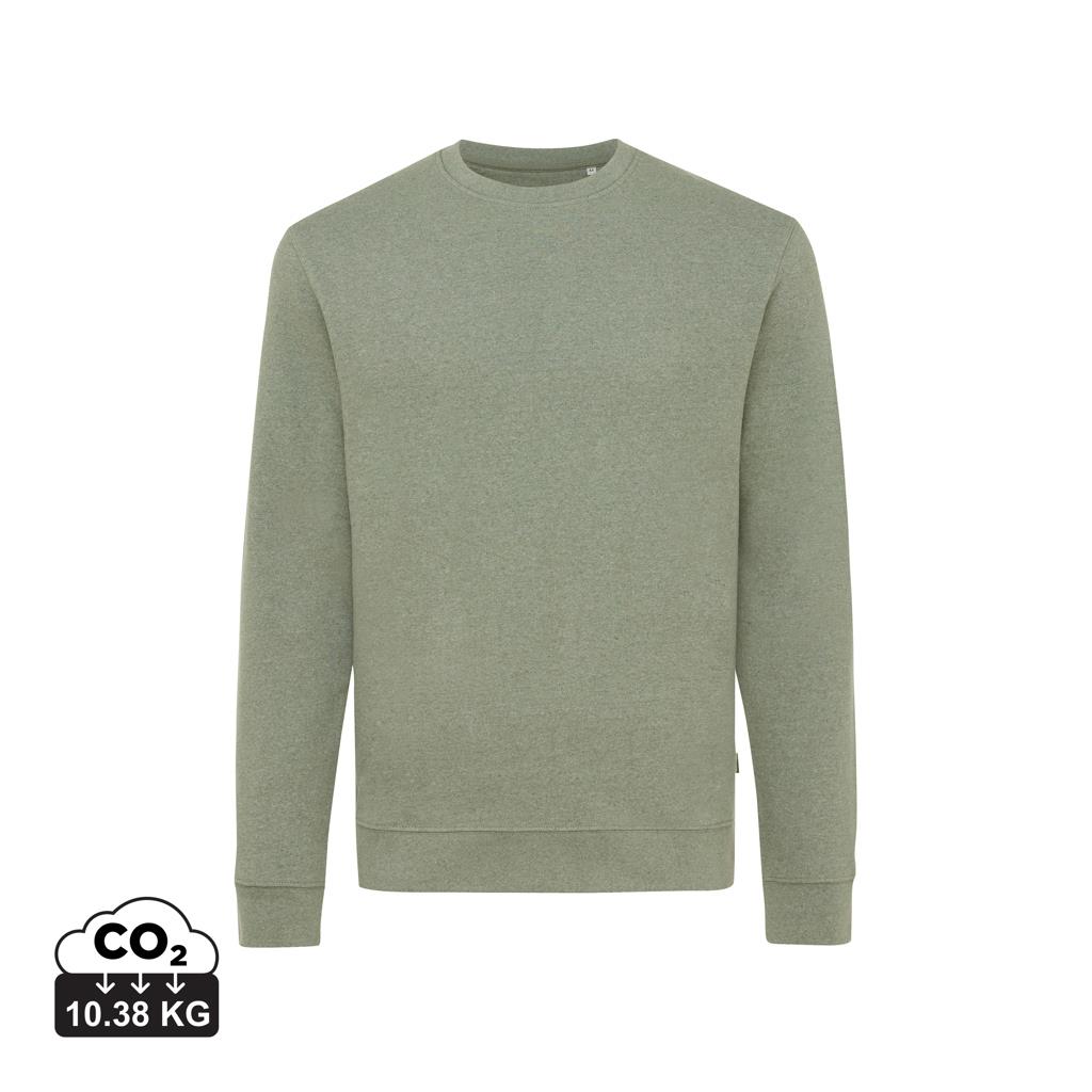 IQONIQ Denali ungefärbt. Rundhals-Sweater aus recycelter BW