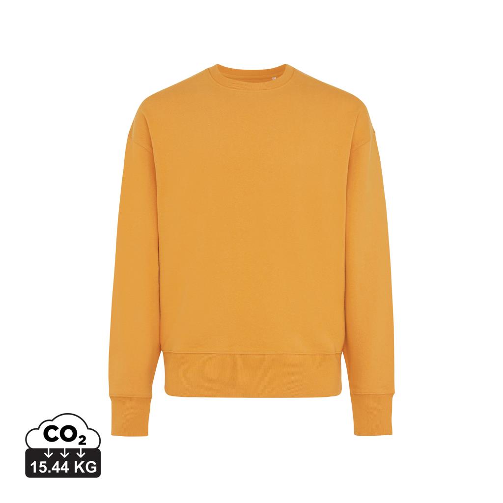 IQONIQ Kruger Relax-Rundhals-Sweater aus recycelt. Baumwolle