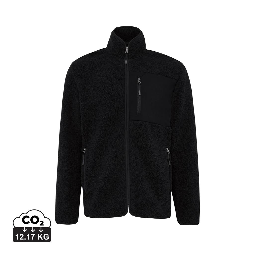 IQONIQ Diran Fleecejacke aus recyceltem Polyesterflor