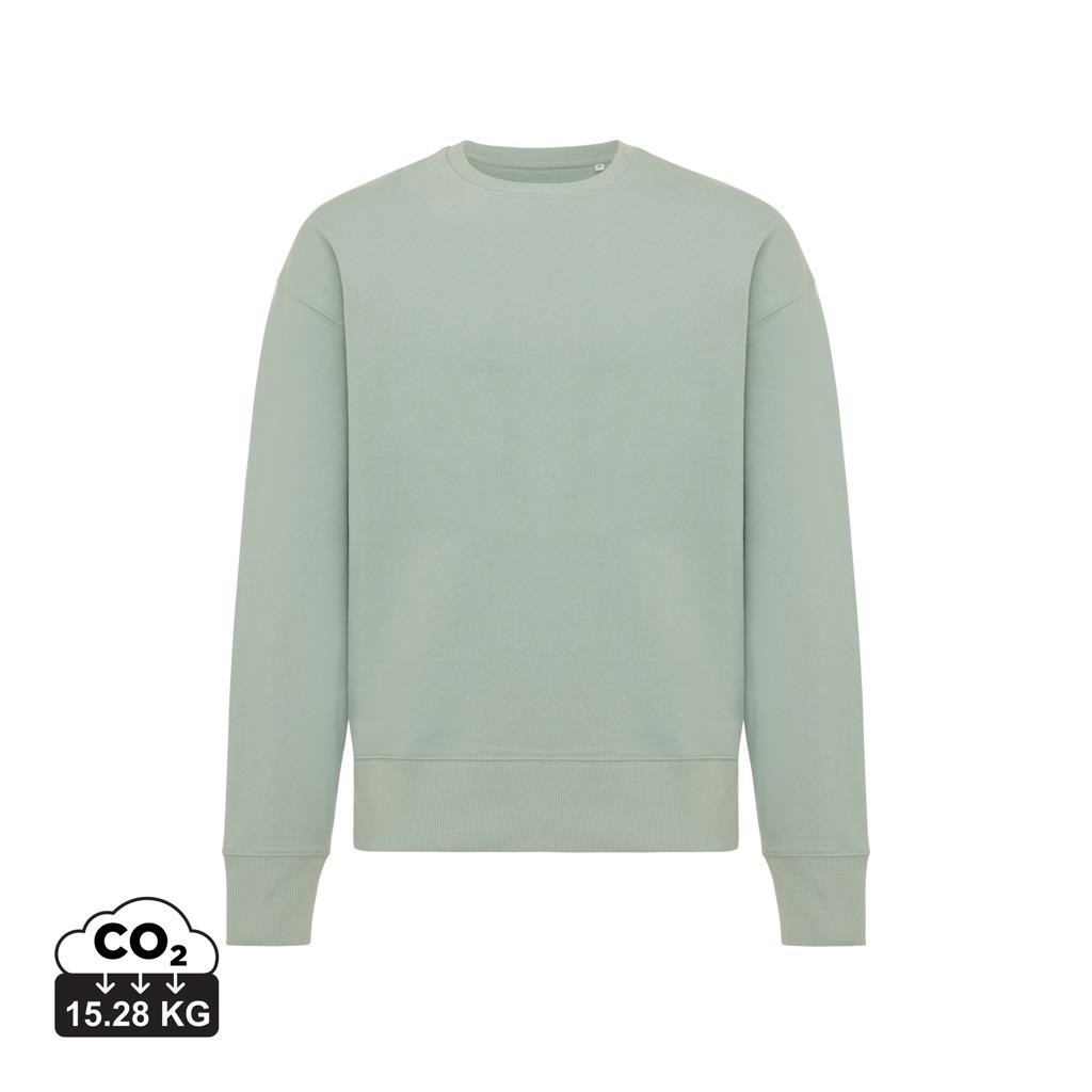 IQONIQ Kruger Relax-Rundhals-Sweater aus recycelt. Baumwolle