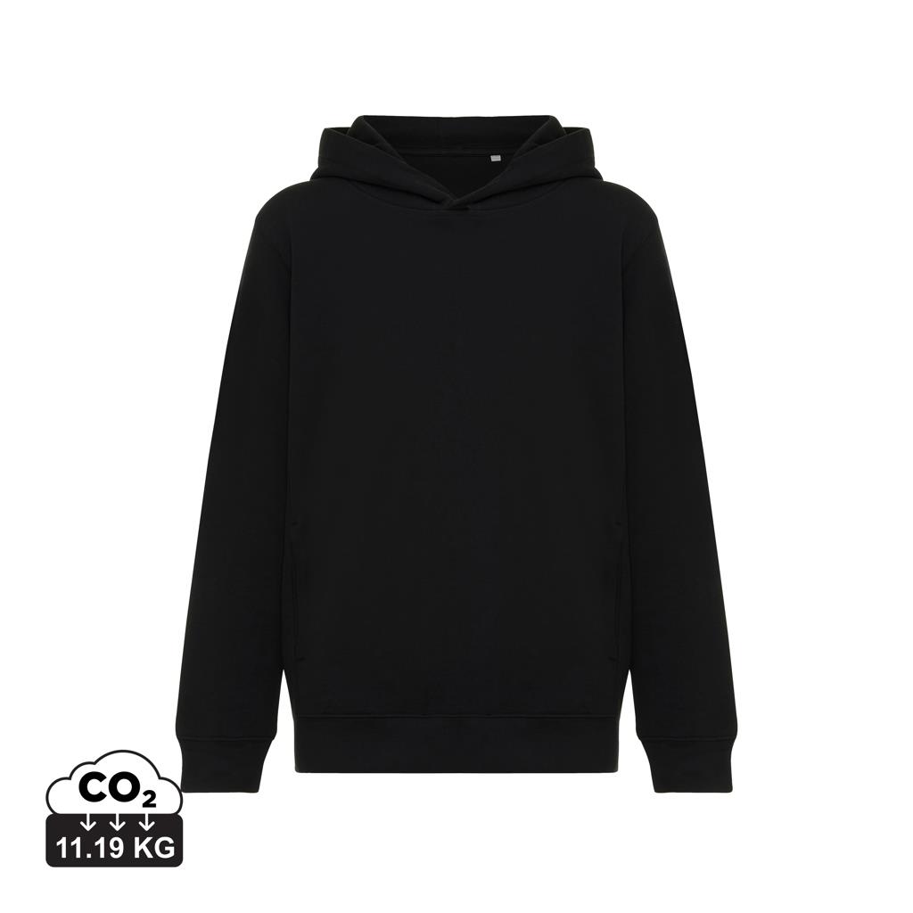 IQONIQ Yengo KidsHoodie mit Seitentaschen aus rec. Baumwolle