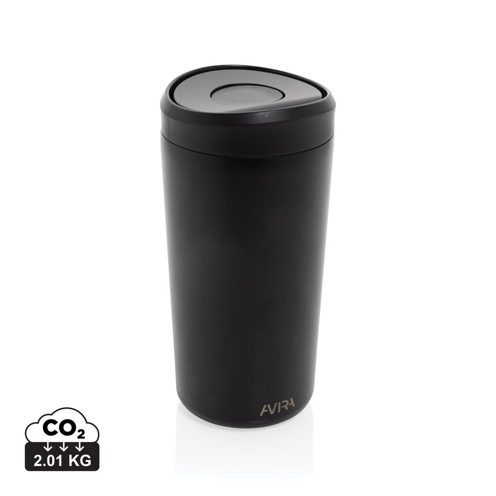 Avira Alix Klickbecher aus RCS rec. Stahl 400ml