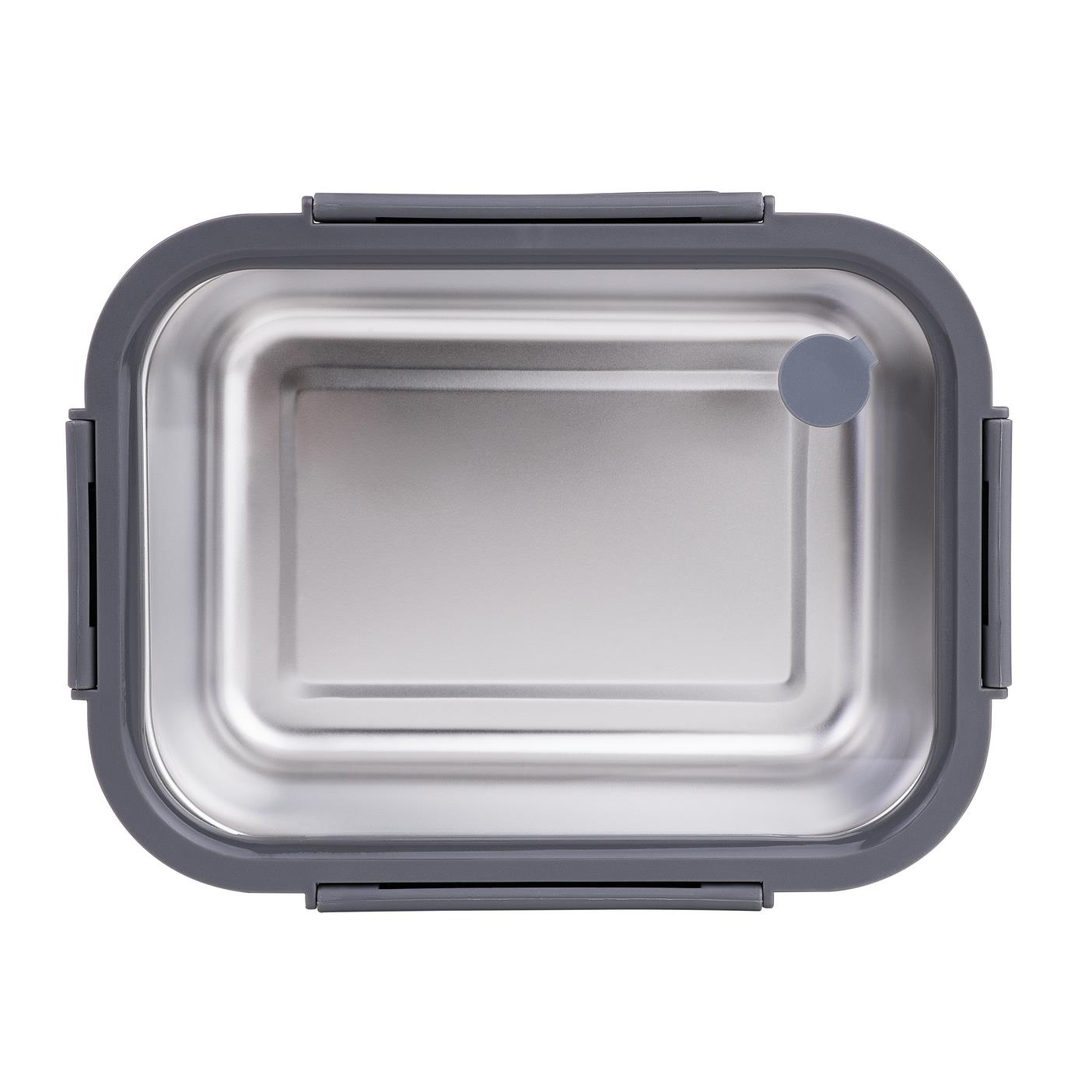 WAVE Mikrowellenfähiger Edelstahlcontainer 1250 ml