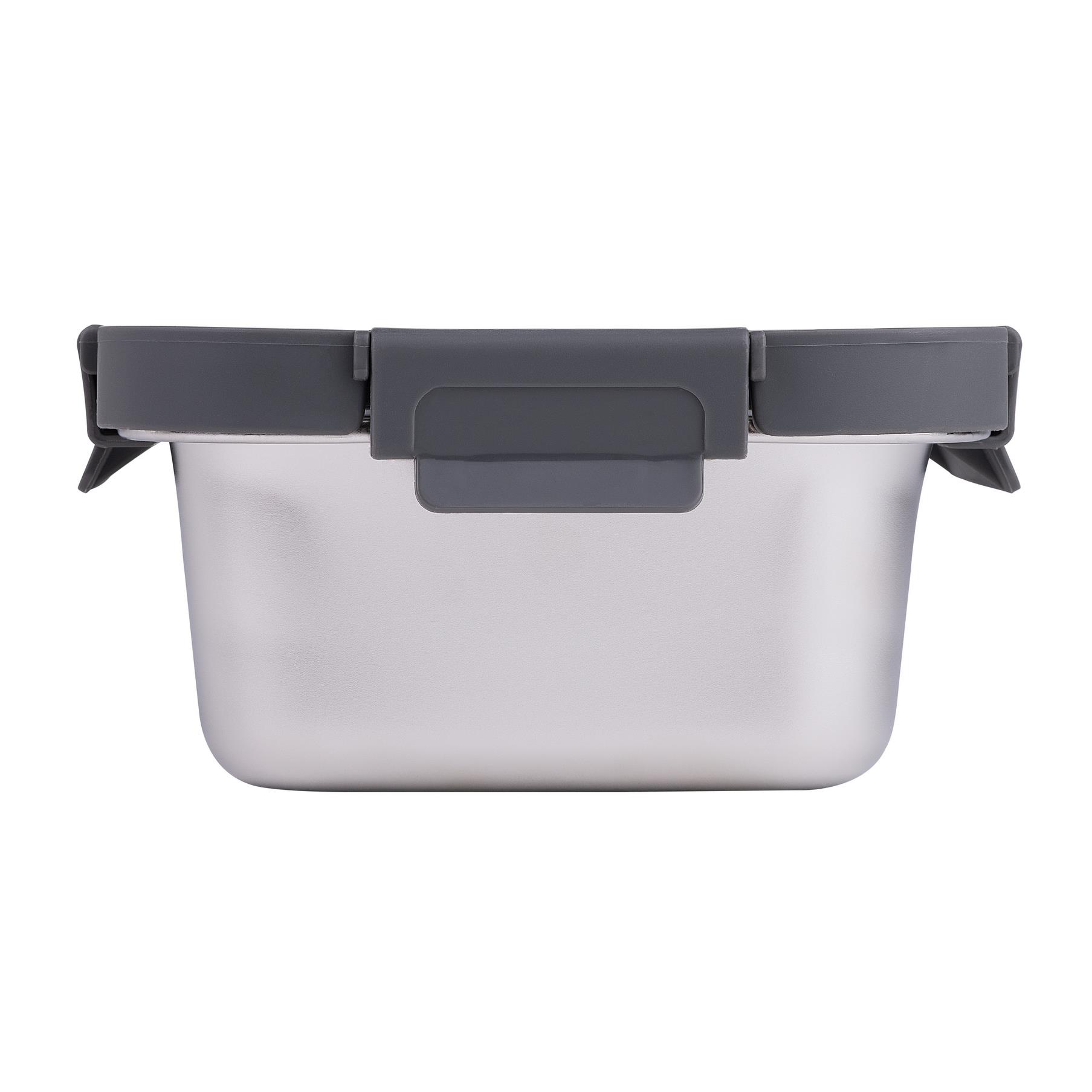 WAVE Mikrowellenfähiger Edelstahlcontainer 1250 ml