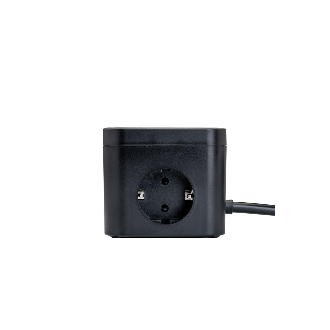PLUG Steckerwürfel mit Schukosteckdosen und USB 35W PD