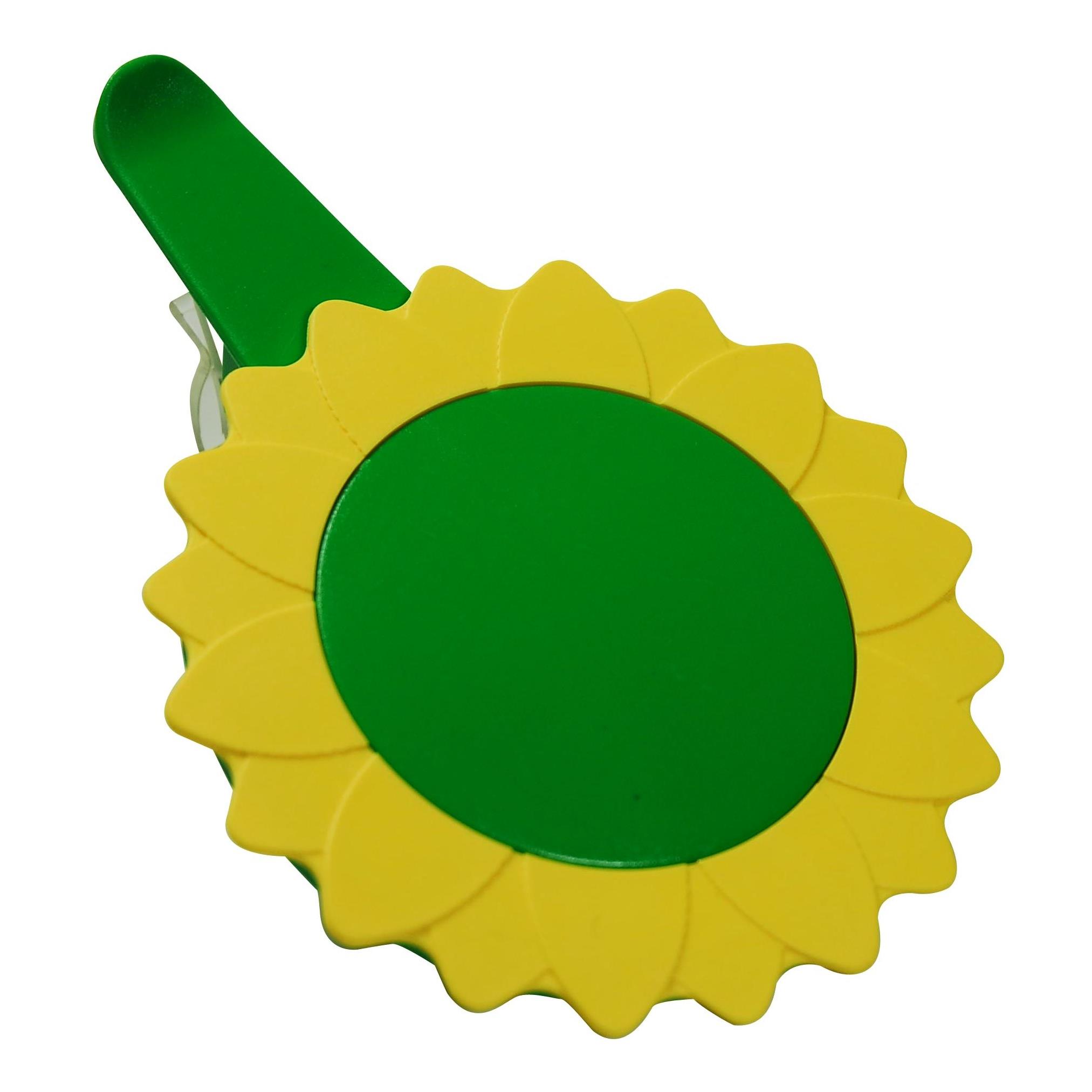 Glas-Abdeckung Sunflower Mit Clip