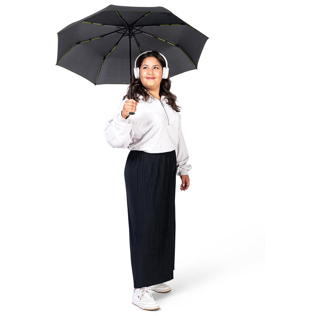 AC-Taschenschirm Safebrella® LED