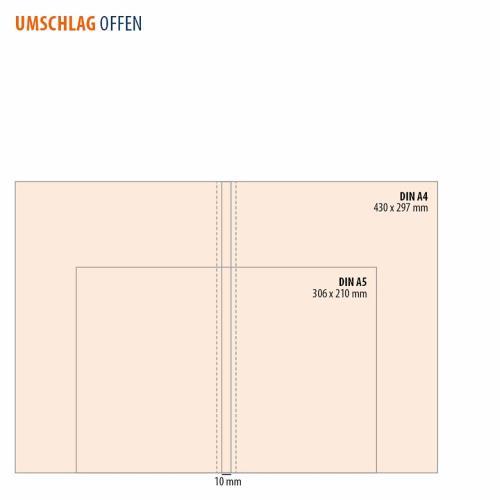 Schreibblock DIN A5 mit Softcover