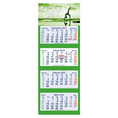 4-Monats Faltkalender ´Quatrus-Light Plus´