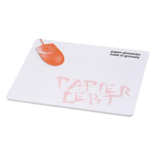 Mousepadschreibblocks ´Papp´ 22,5 x 19,5 cm