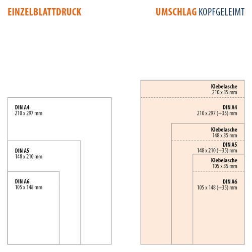 Schreibblock ´Primus-Cover´ DIN A4, 50 Blatt