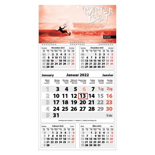 5-Monats DIN A3 Kalender ´Five´